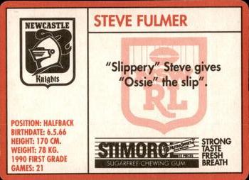 1991 Stimorol NRL #56 Steve Fulmer Back